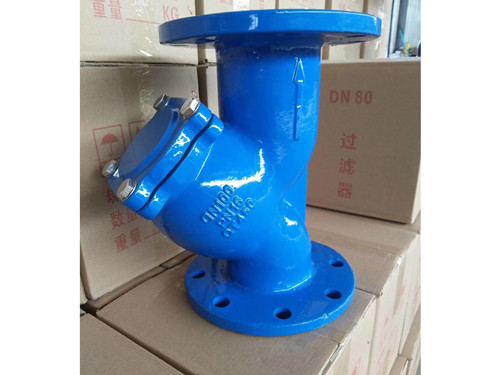 球墨鑄鐵Y型過濾器DN100 球墨鑄鐵Y型過濾器DN100