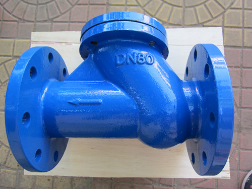 法蘭式球型污水止回閥 法蘭式球型污水止回閥