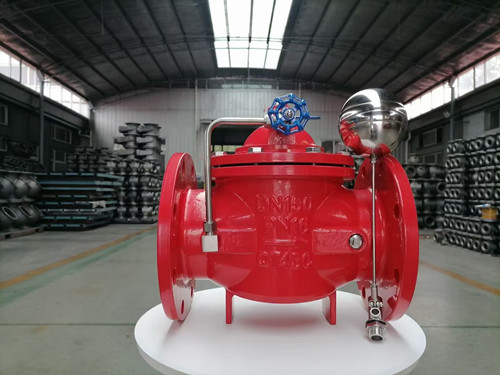 消防紅100X遙控浮球閥 消防紅100X遙控浮球閥