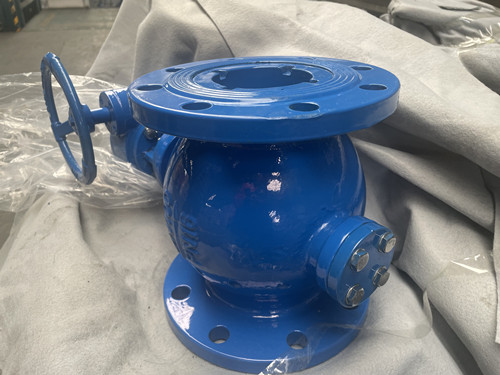 河北閥門偏心半球閥側面