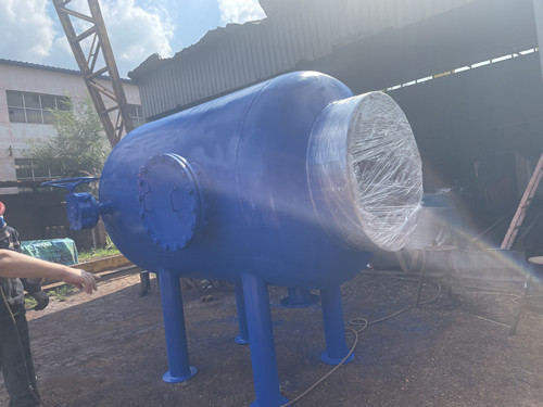 臥式直通除污器DN800現(xiàn)貨直發(fā)，為您的工程保駕護(hù)航