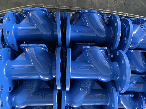 Y型球式止回閥半成品 Y型球式止回閥半成品